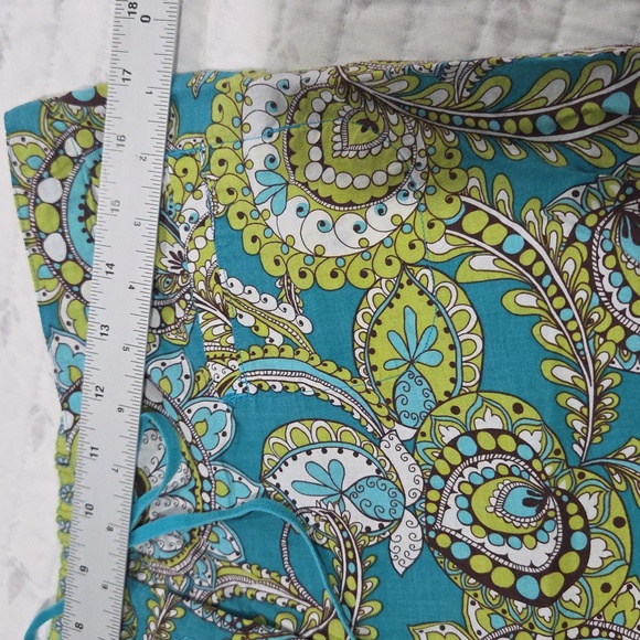 🦚Vera Bradley Adorable Cotton Pajama Pants In Very Good Condition. Size L💚💙 - Picture 6 of 12